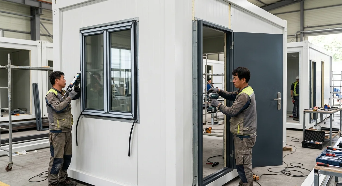 UAE Two-Story Site Office gallery 2
